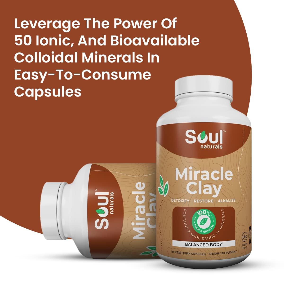 Calcium Bentonite Clay Capsules to Increase The Glow of Skin & Remove