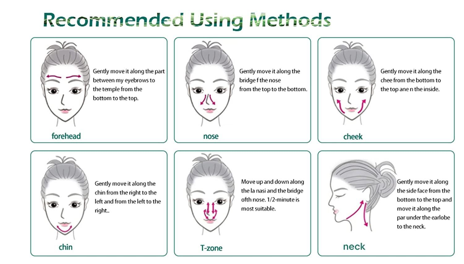 7in1 Facial Massager & Skin Care Tools for Face Lifting & Tightening