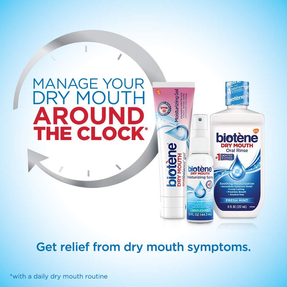 Biotene Dry Mouth Management Kit Rinse, Spray & Gel for Relief 1 Count