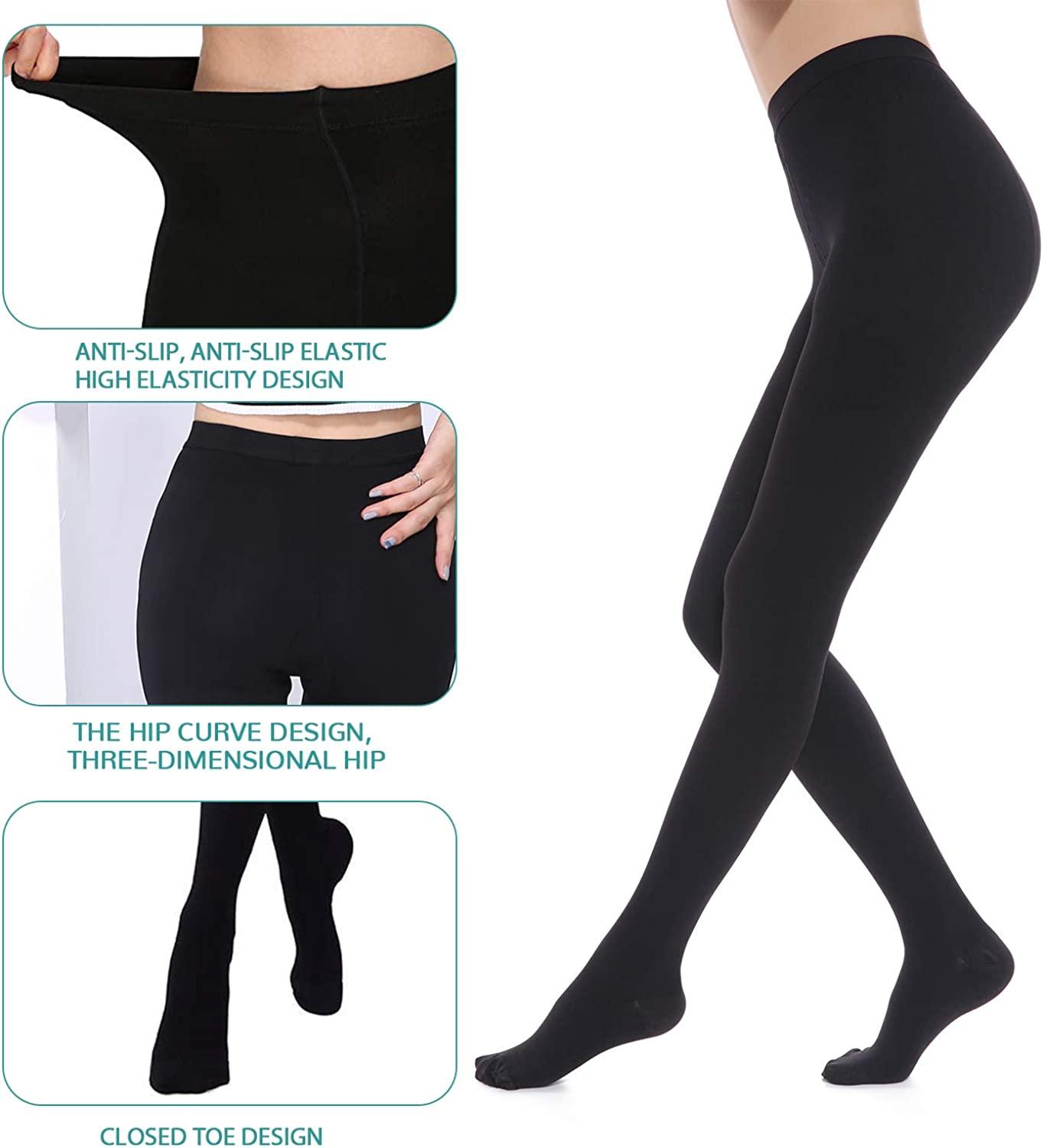 Medical Compression Pantyhose Stockings for Women Men Plus Size
