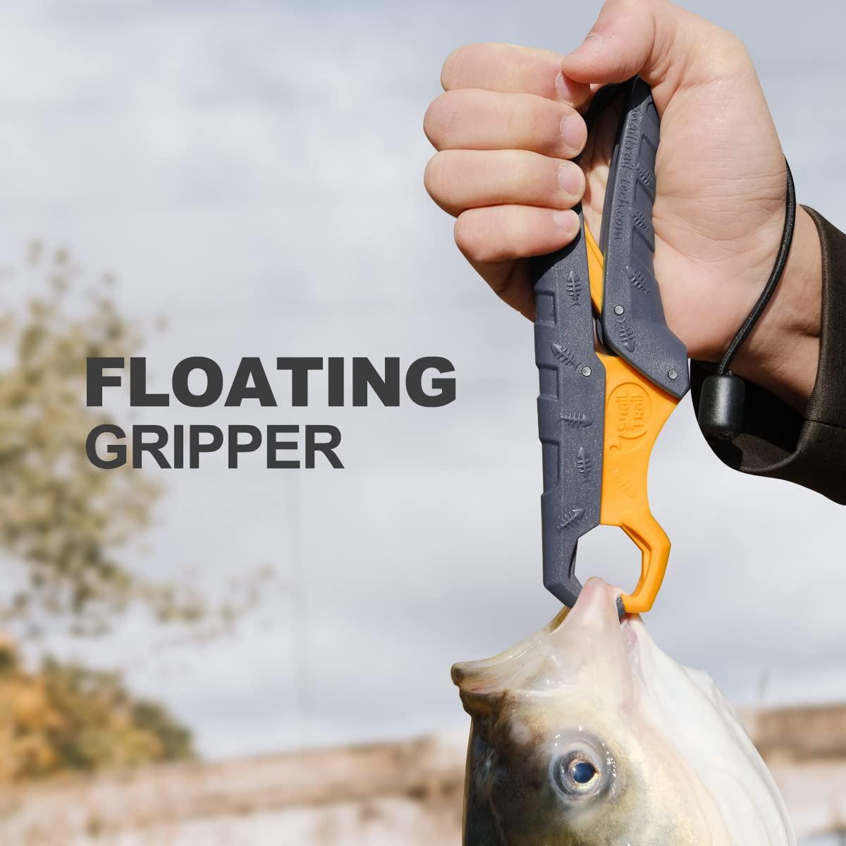 SNAIL TRAIL Fish Scale with 7.5'' Floating Lip Gripper, 50 lbs