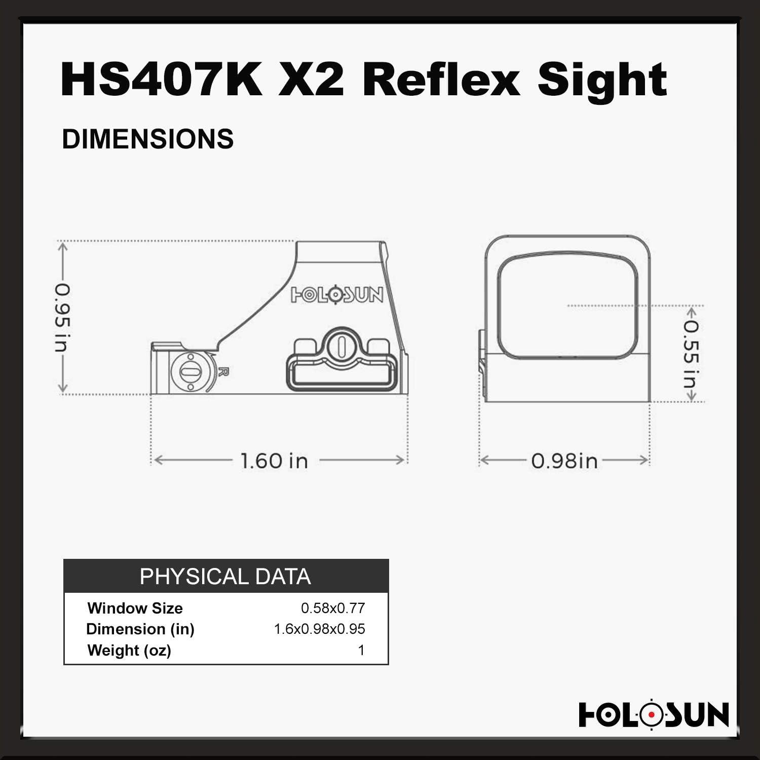 ‼️お値下げ‼️★★超美品【HOLOSUN 】HS407K X2★★ Great Lakes Outdoors | Holosun Holosun HS407K-X2 Red Dot