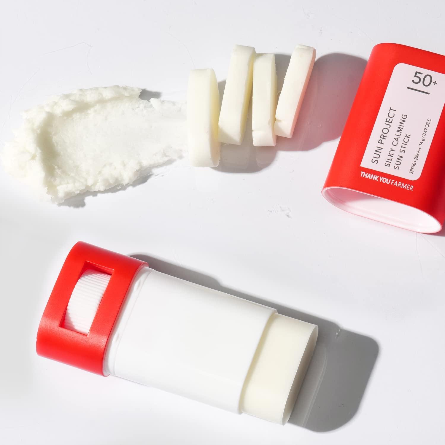 THANKYOU FARMER Sun Project Silky Calming Sun Stick SPF50+ PA