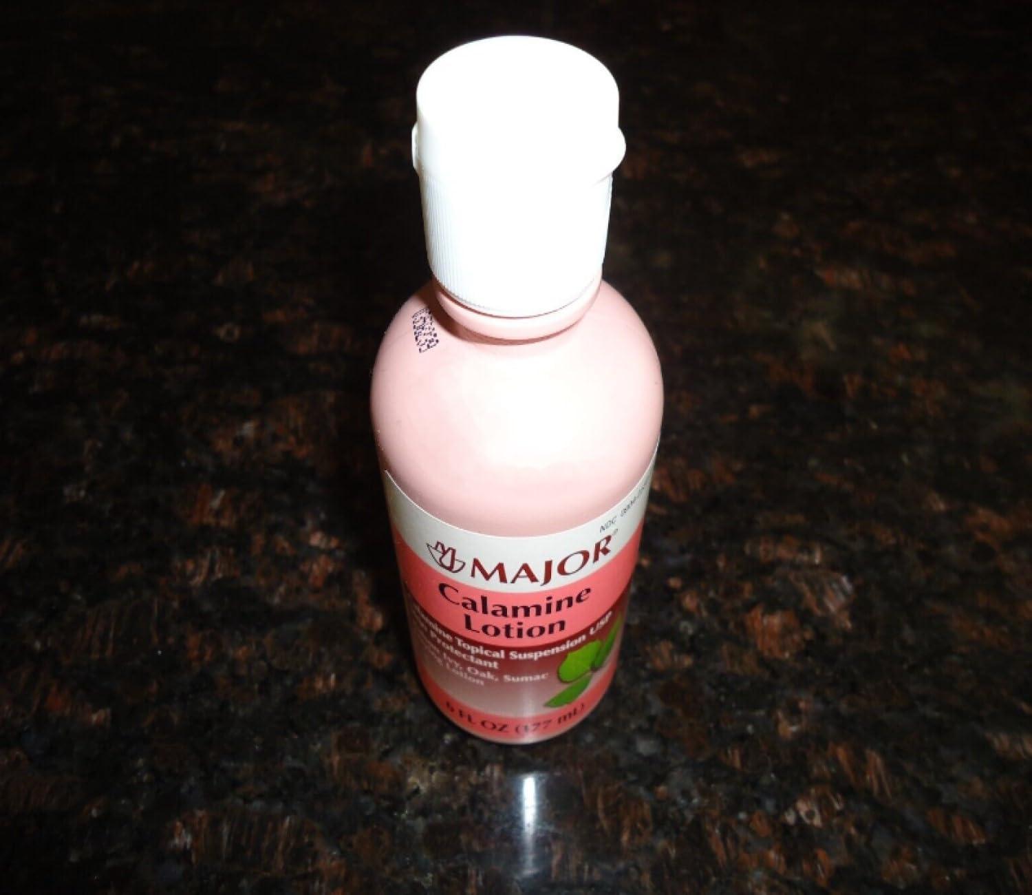 Calamine Drying Lotion Topical Suspension USP Skin Protectant 6 Oz