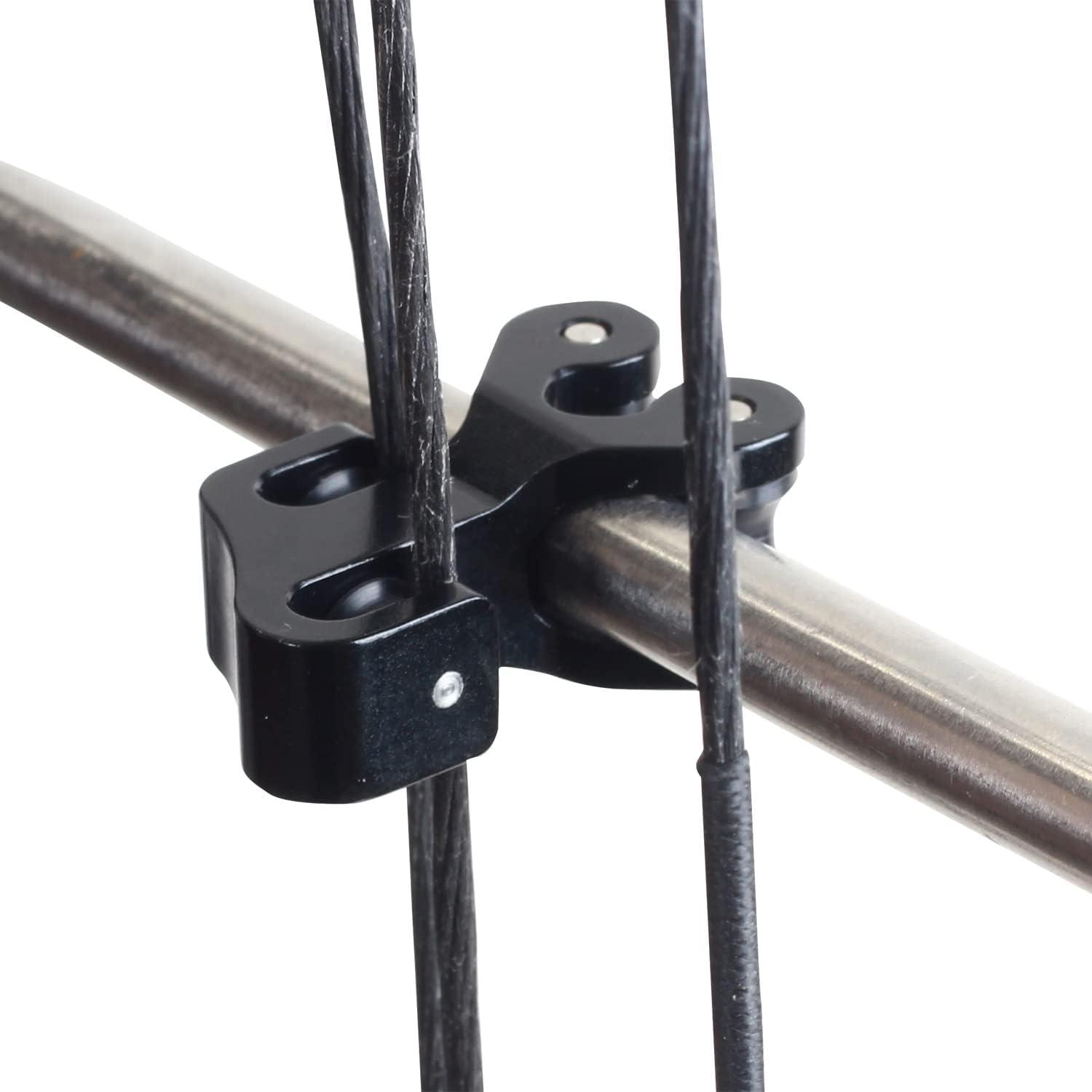 Aluminium Alloy Archery Compound Bow Cable Slide String Splitter Roller