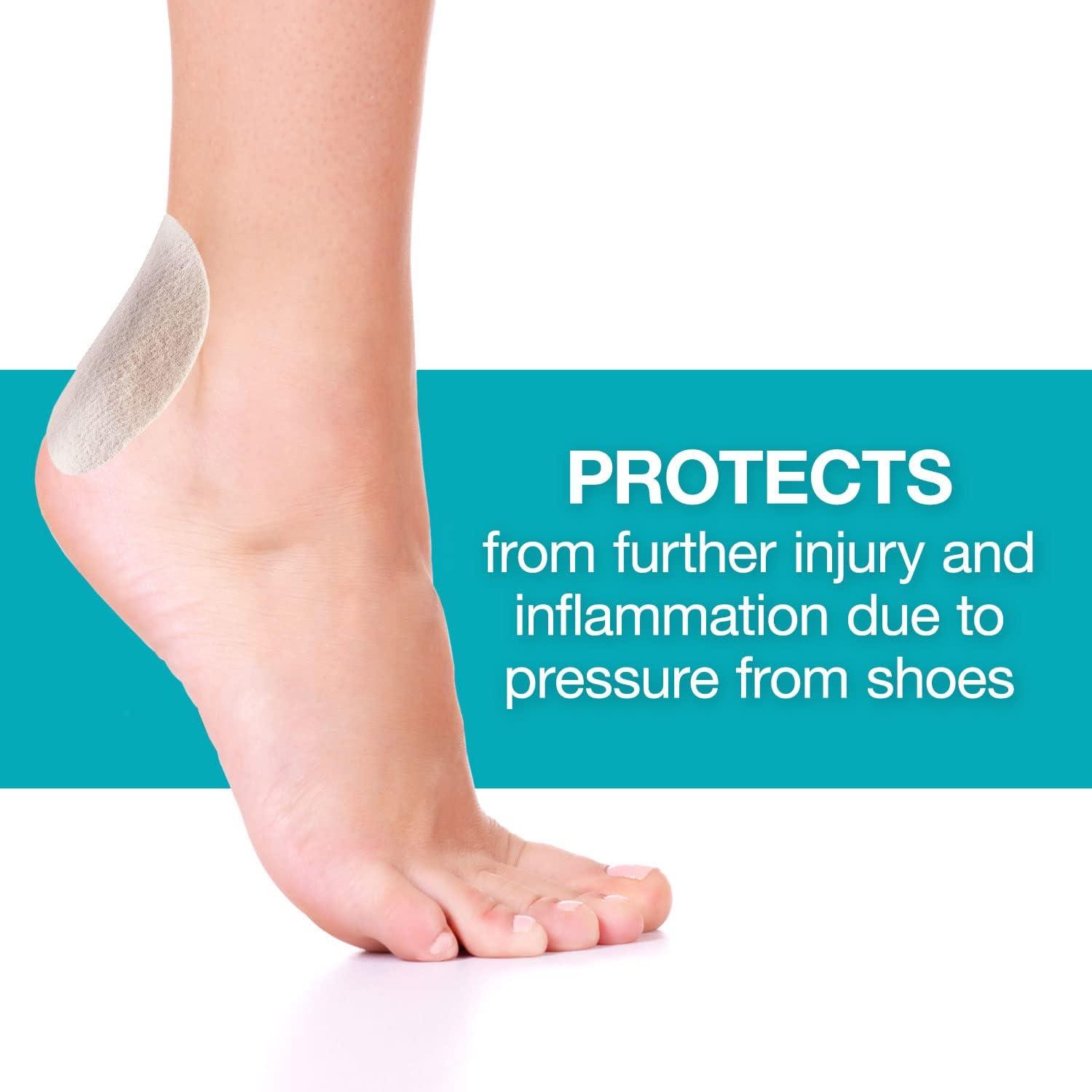 Moleskin Adhesive Foot Pads Metatarsal Cushion for Callus & Blisters