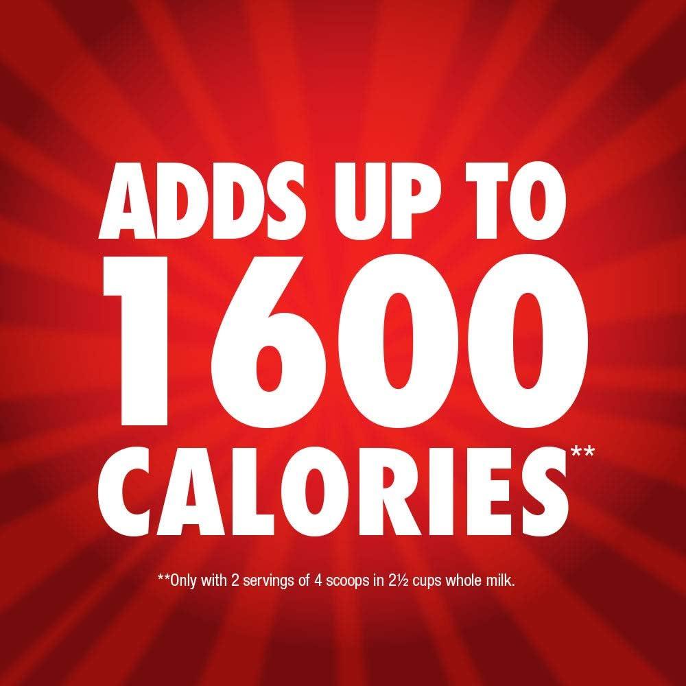 Naturade AllNatural Weight Gain Drink Mix Chocolate 20.3oz Instant Nutrition Boost