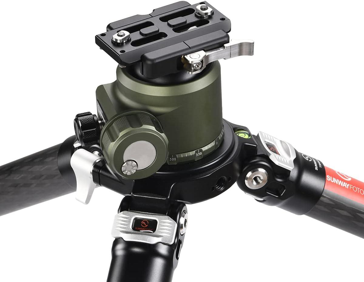 MLOK Arca Rail Tripod Mount Adapter Rifle Tripod Ballhead Quick