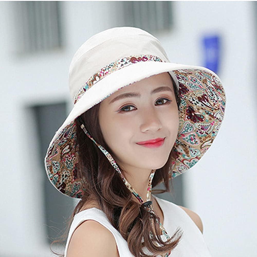 UPF 50+ Waterproof Wide Brim Bucket Sun Hat for Men/Women Khaki