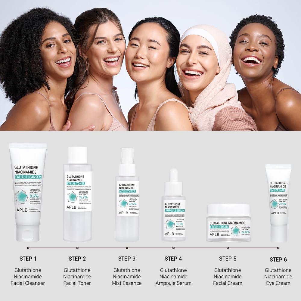 aplb glutathione niacinamide eye cream 20ml APLB Glutathione Niacinamide Eye Cream | Reduces Dark Circles & Puffiness |  LIPO GLUTA NIAC CEN 27.4% | Korean Skincare for Youthful Eyes - 0.68 FL.OZ  | Buy Now with Express International Delivery