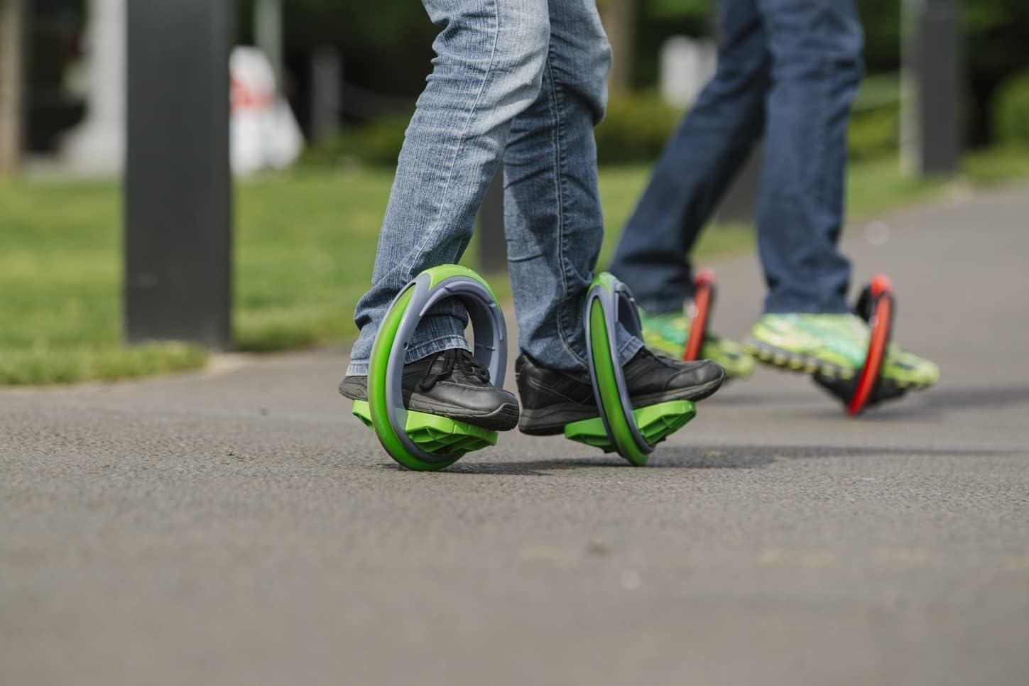 Inventist Orbitwheel Boardless Skateboard - Wheeled Red & Black and Green &  Grey Sport Skates 2 Pack- Compact and Easy to Carry - Transportation Has  Never Been So Fun Portable and Convenient