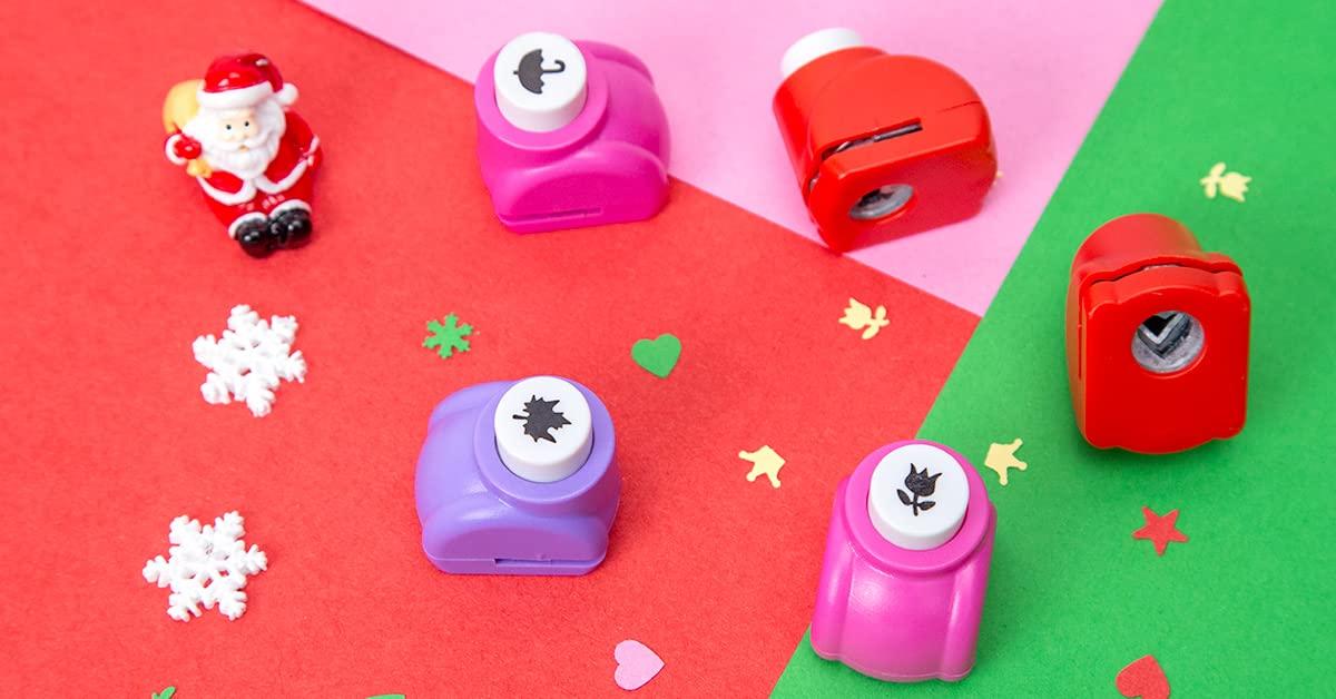LoveInUSA Punch Craft Set, 10 Pack Hole Punch Shapes Hole Punch Shape  Scrapbooking Supplies Shapes Hole Punch Great for School Crafting & Fun  Projects Multicolored 