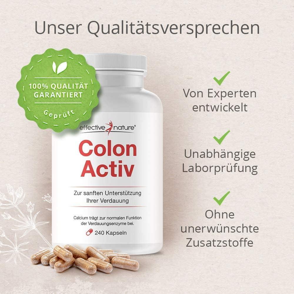 Colon Activ - 240 Capsules | Supports Digestion & Intestinal Health ...
