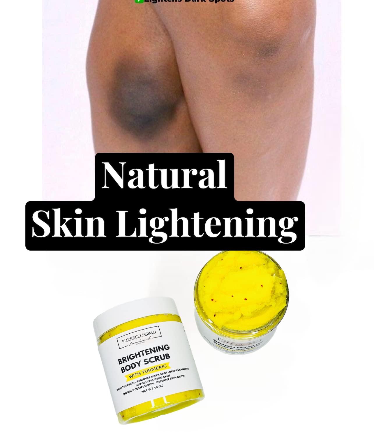 Turmeric Body Scrub for Brightening and Exfoliating Ideal for