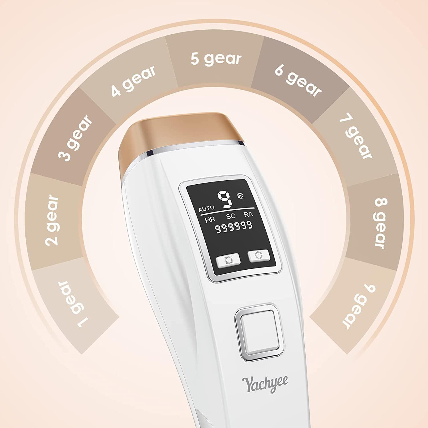 Yachyee IPL Laser Hair Removal Device with Ice Cooling Function