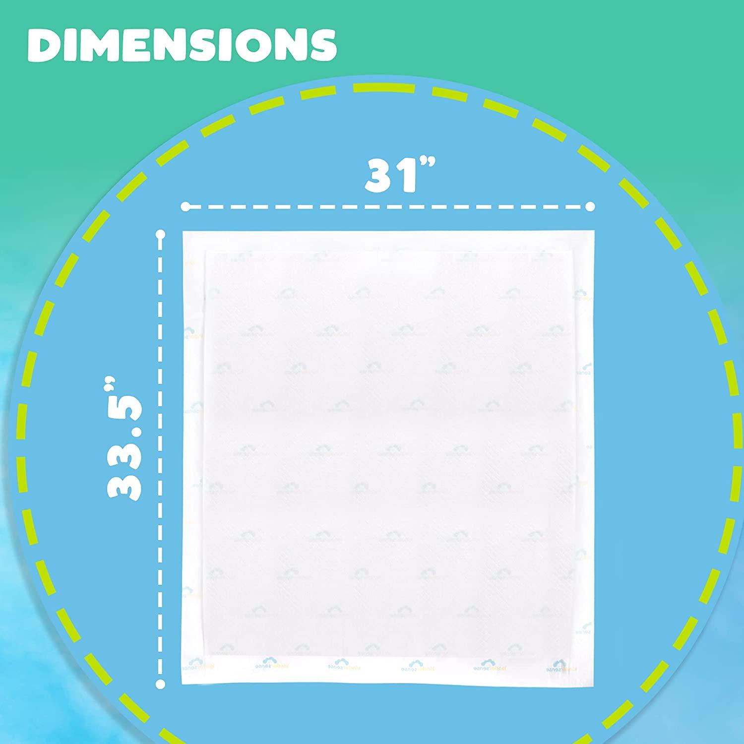 Bed Wetting Pads For Kids Kindersenseu00ae Disposable Bed Pads For