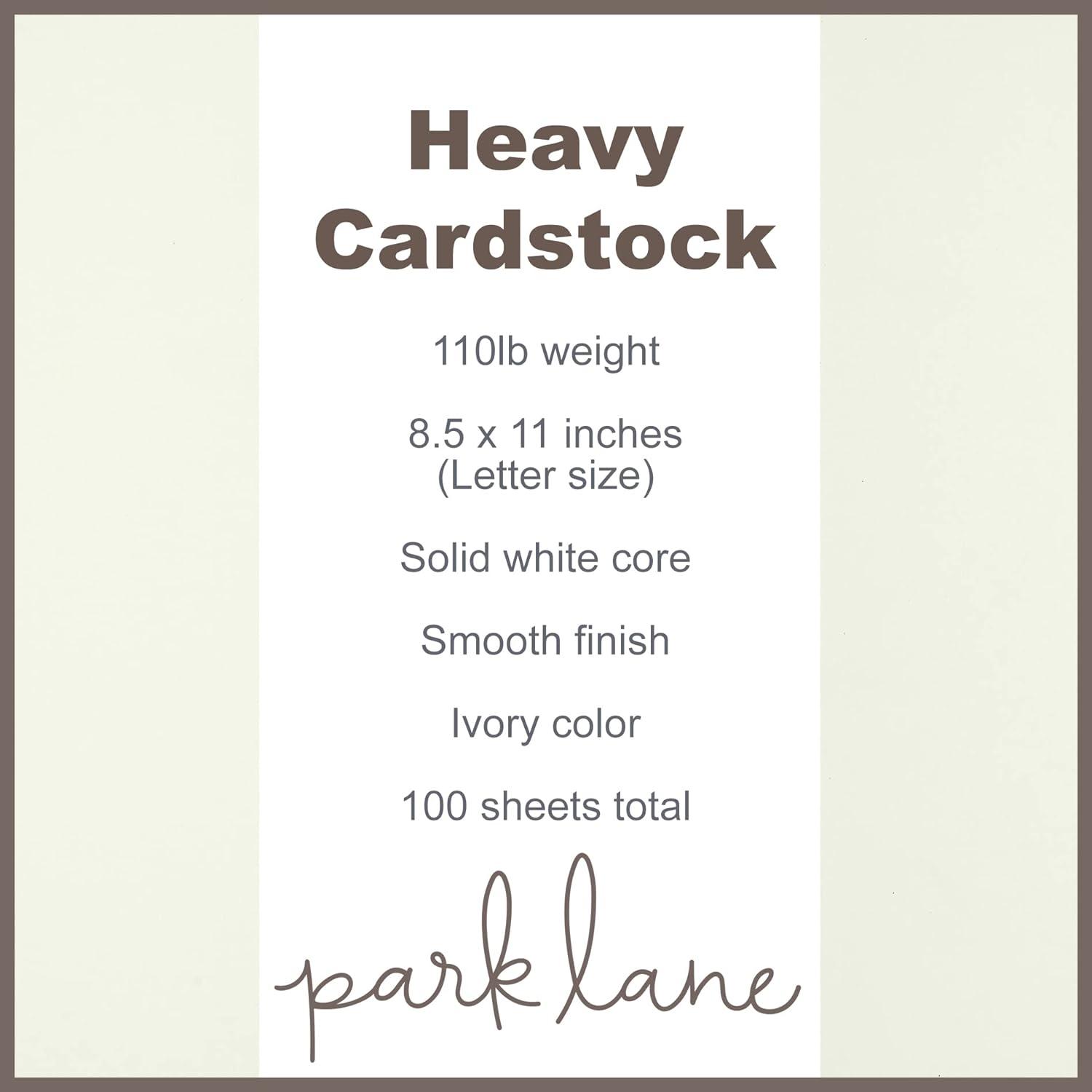 12x12 Cardstock Paper Pack - 110 lb Black Cardstock Scrapbook