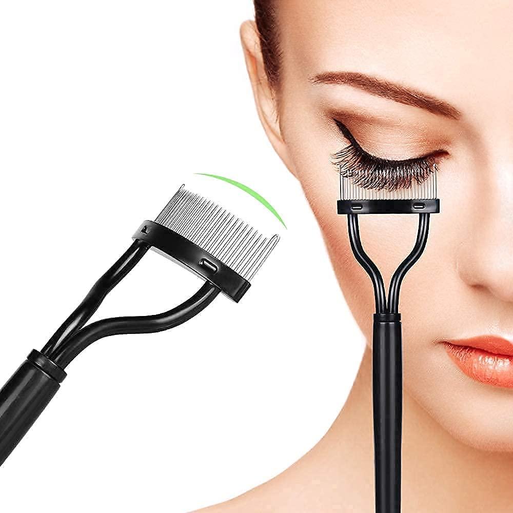 Eyelash Brush Comb Separator, Acavado Eyelash Eyebrow Mascara Brush and