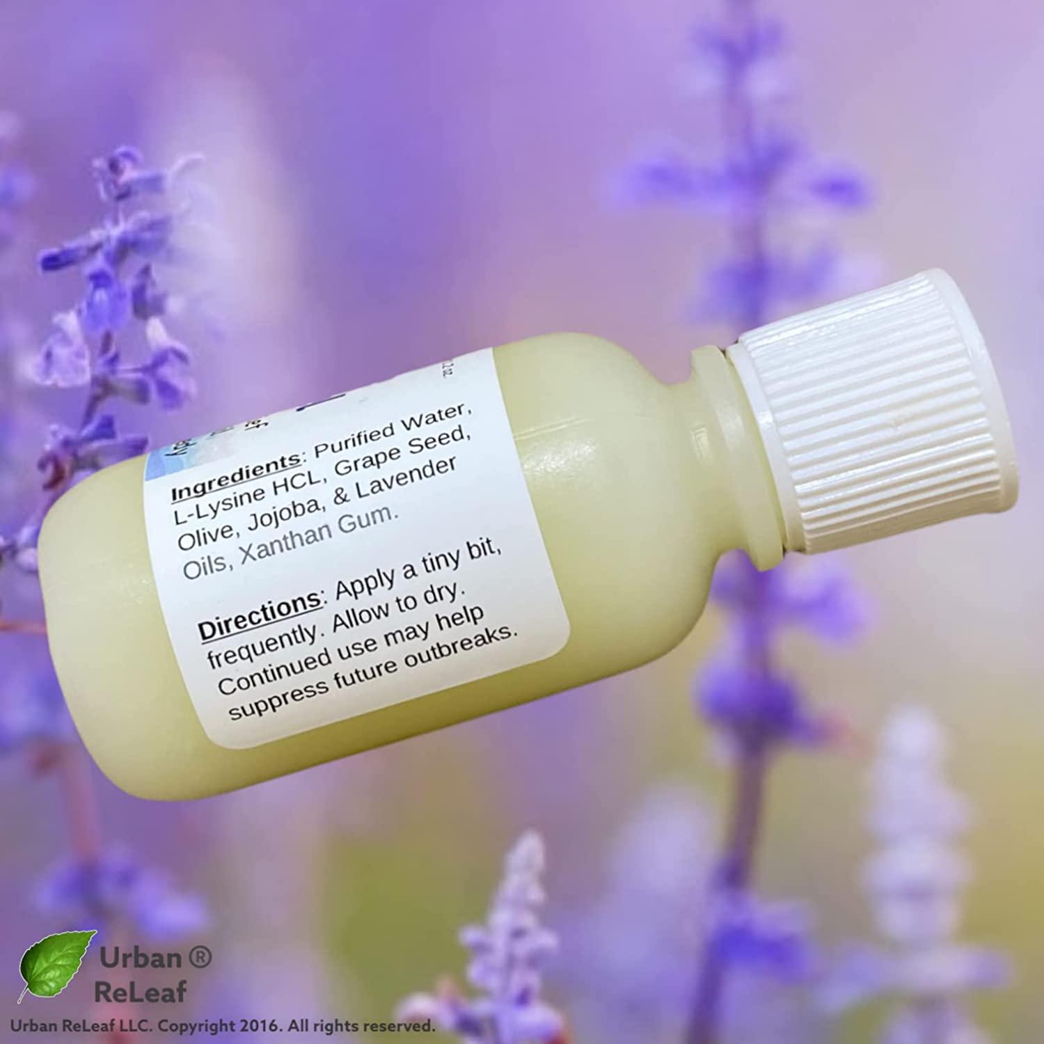 Urban ReLeaf LLysine Blister Soothing Gel with Lavender Oil Fast