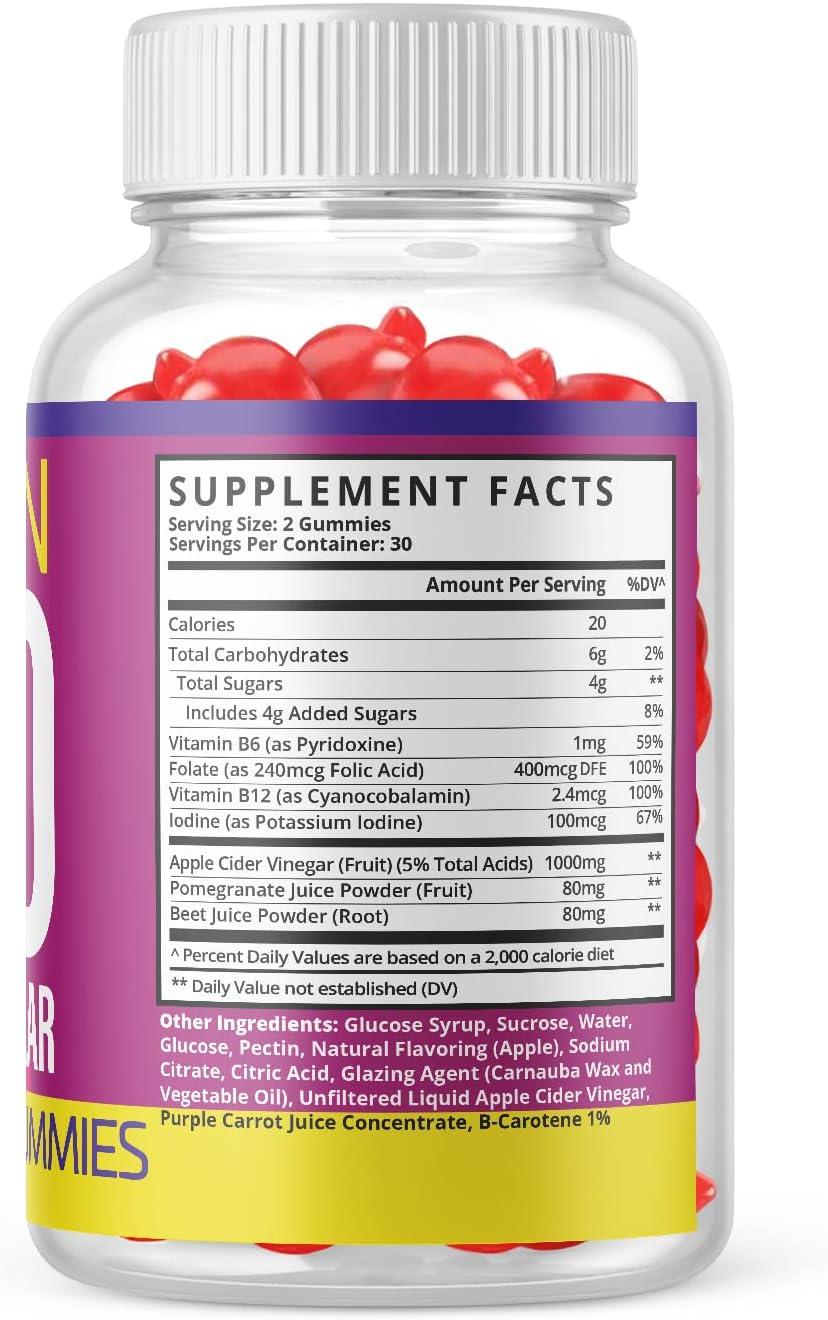 ACV Burn Keto Gummies, ACV Burn Keto Gummy Bears (1 Pack)