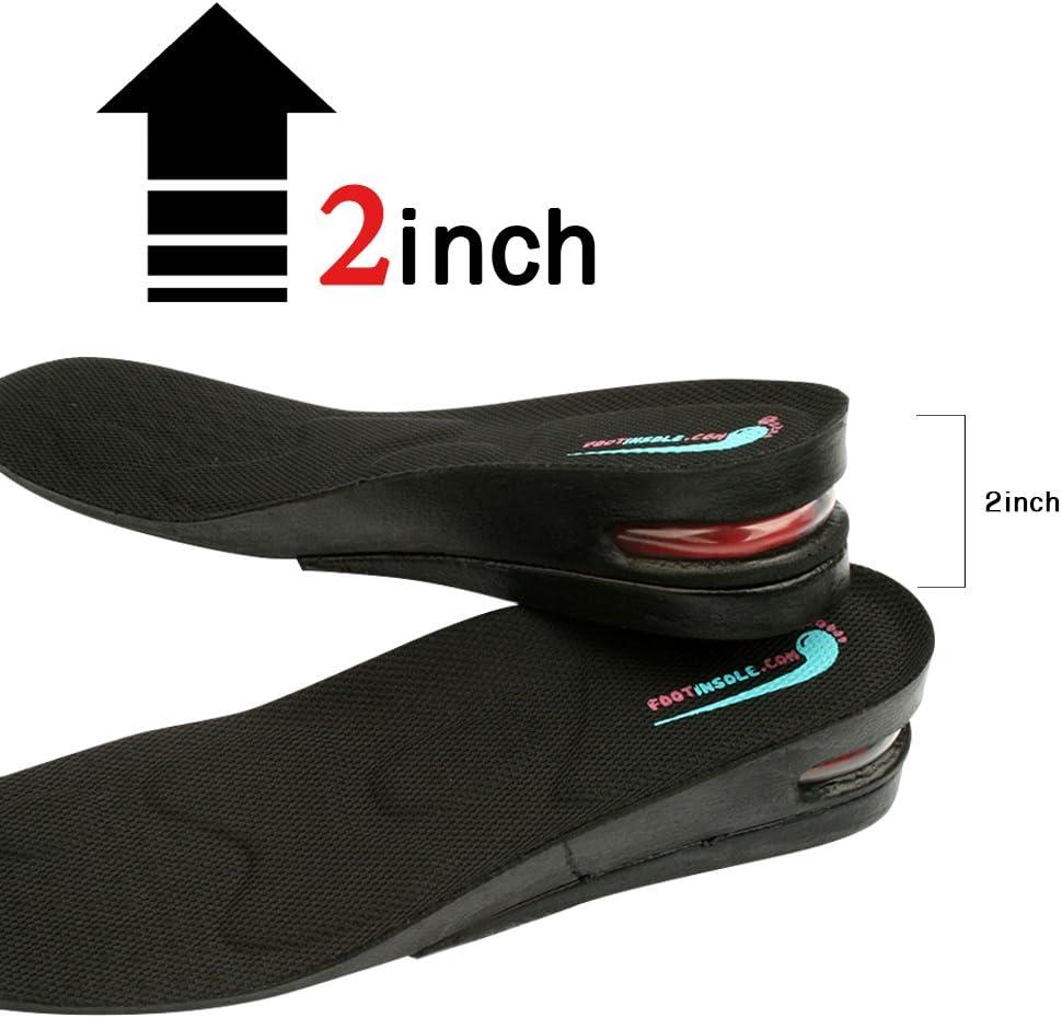 Height Increase Shoe Insoeles with Air Cushion (2 Layers