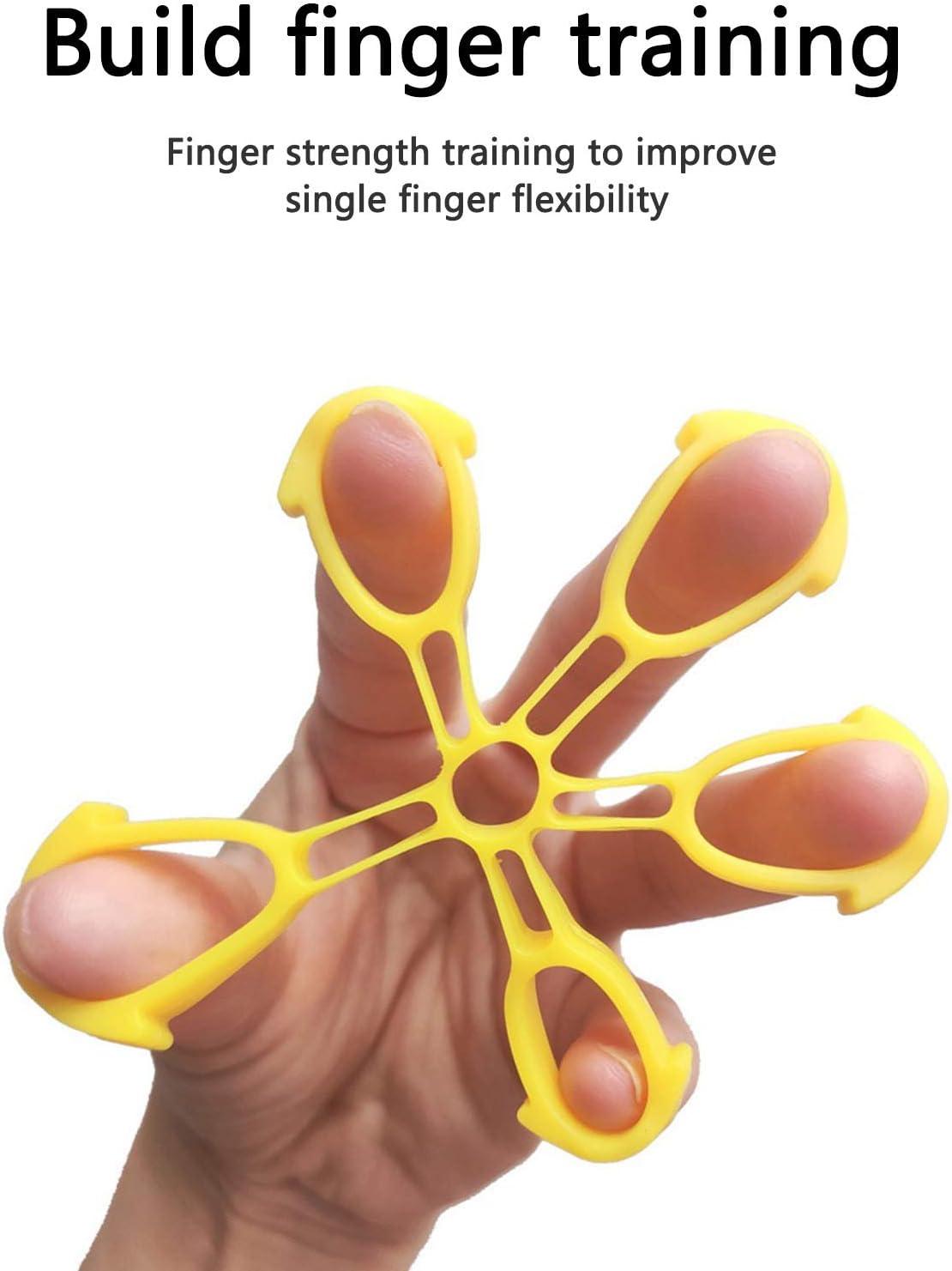 Fanwer Finger Strengthener & Finger Stretcher Hand Extensor Exerciser Set for Arthritis Carpal