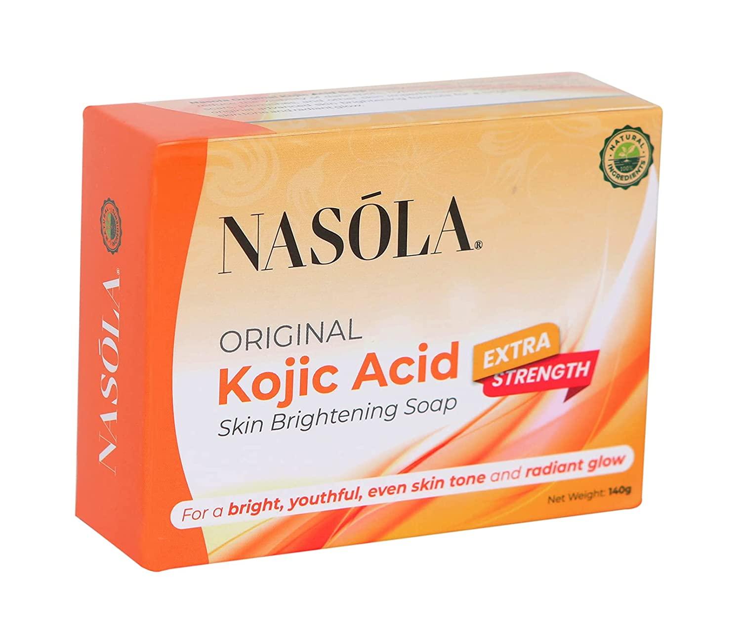 Nasola Kojic Acid Soap for Hyperpigmentation Treatment Skin