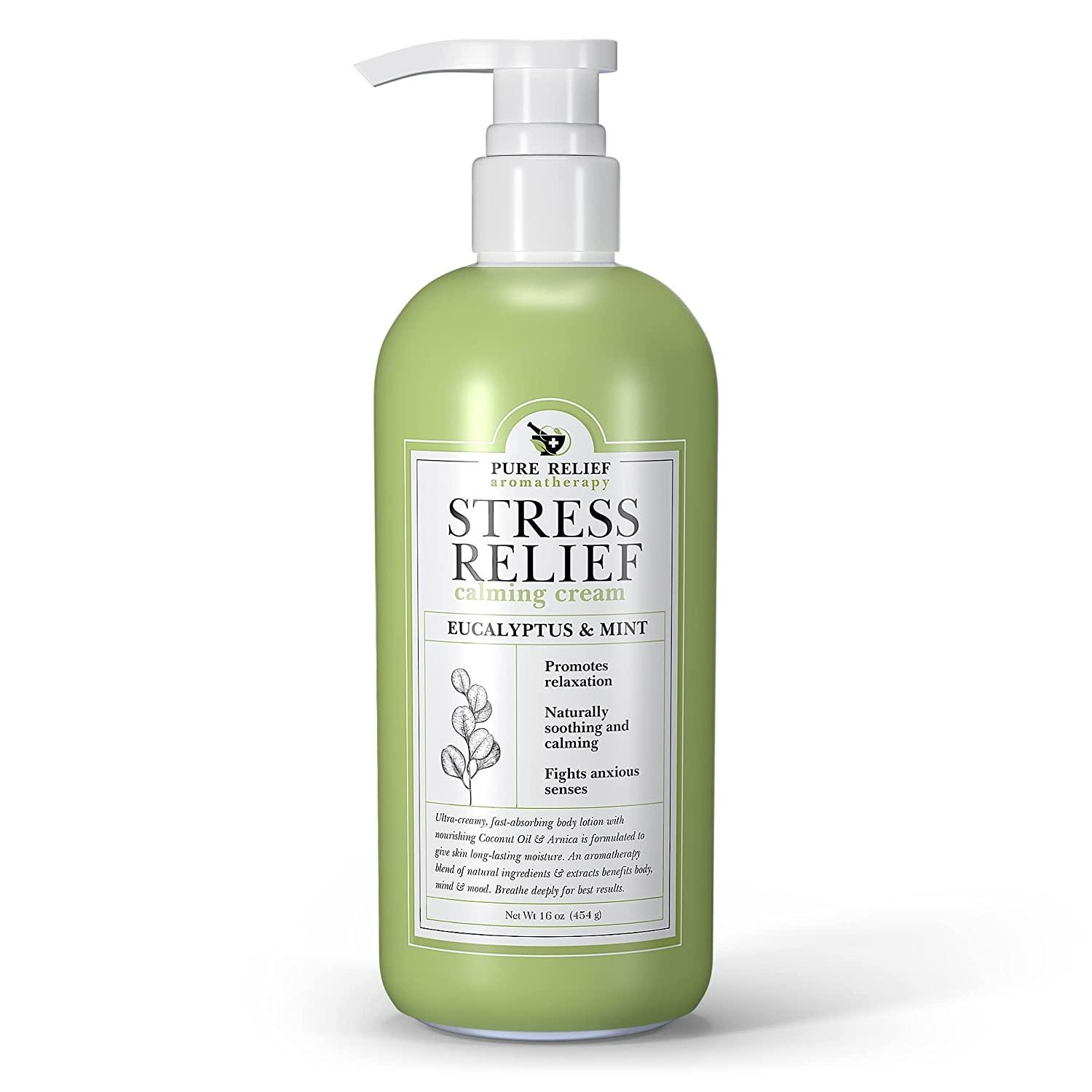 Pure Relief Body Lotion 16 oz - Stress Relief Calming Cream