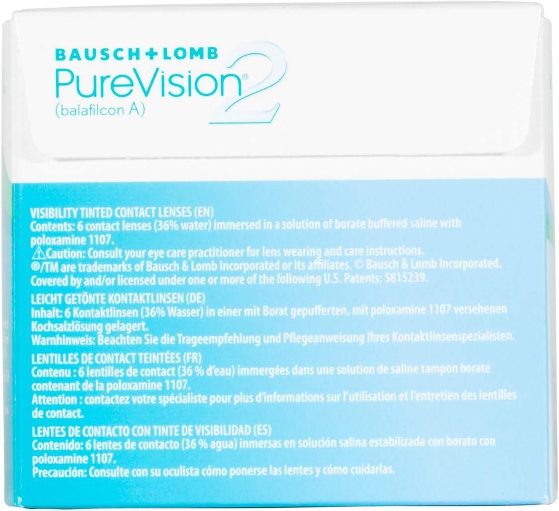 Bausch + Lomb PureVision 2 Monthly Lenses - Thin Spherical Soft ...