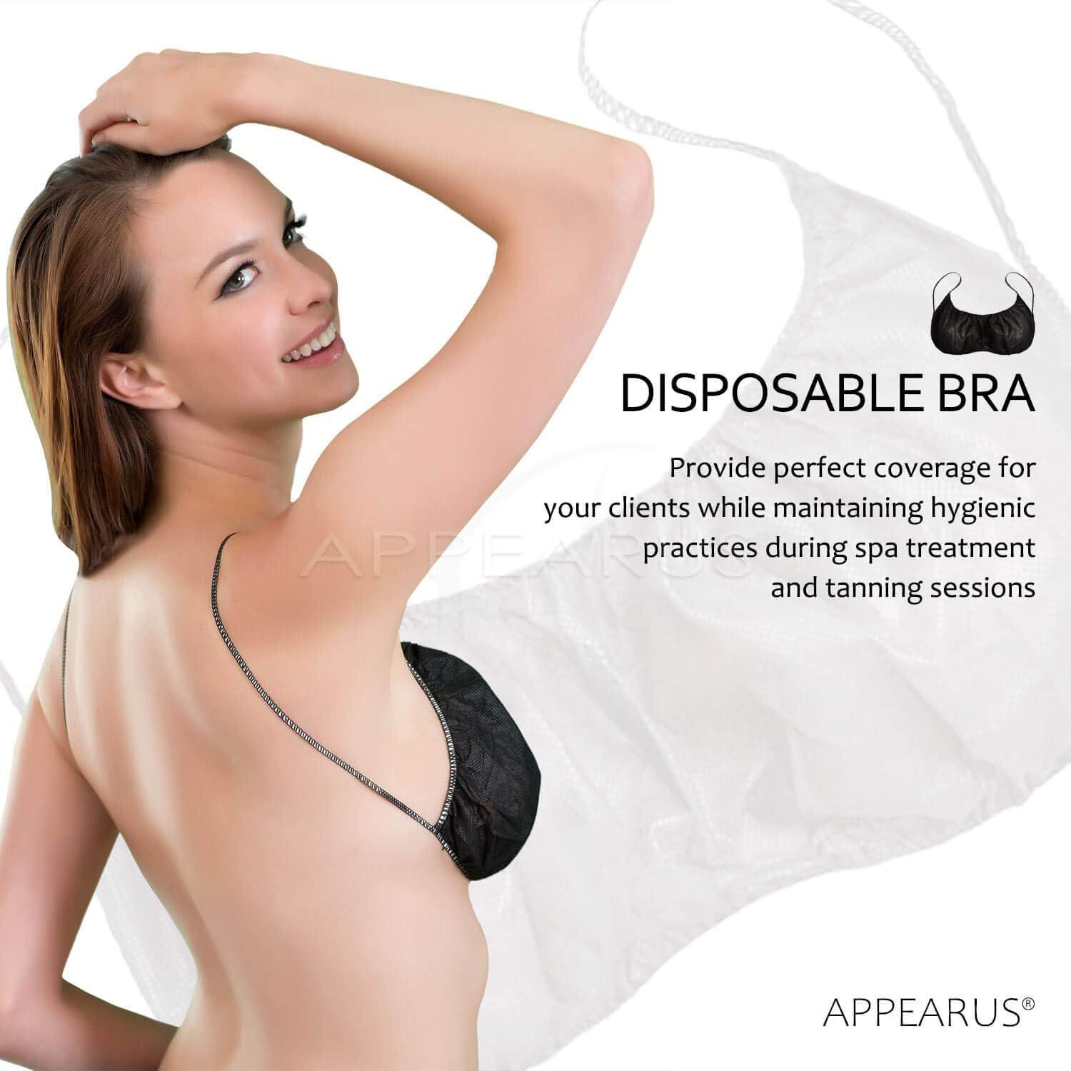 disposable bra for spray tan, disposable