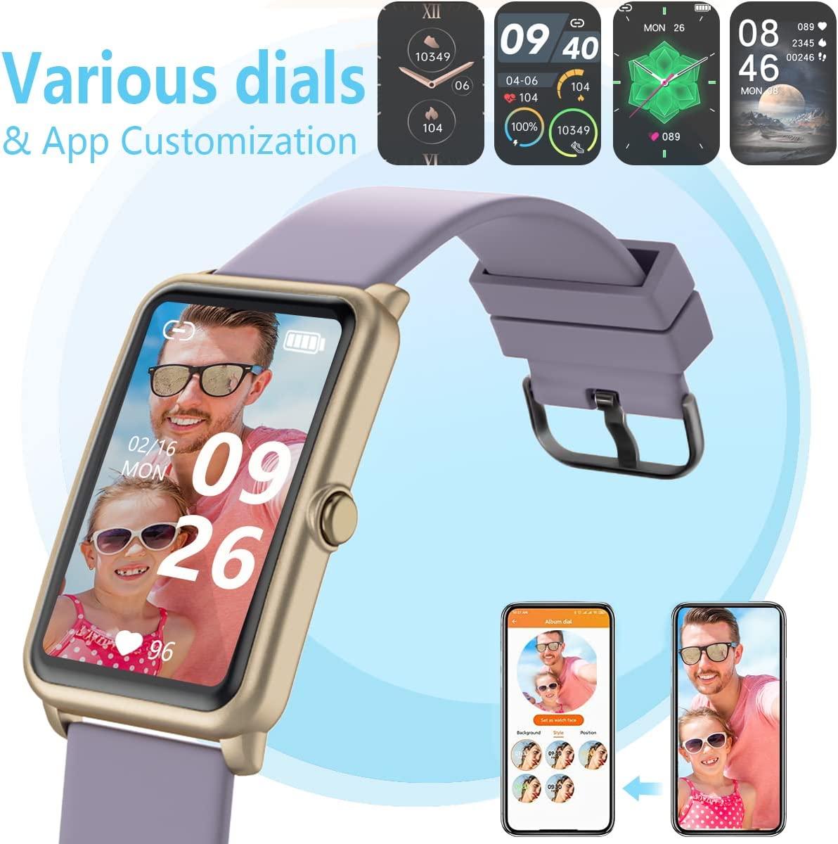 Heart Rate Fitness Tracker Watch With Music RIVERSONG Smart Watch