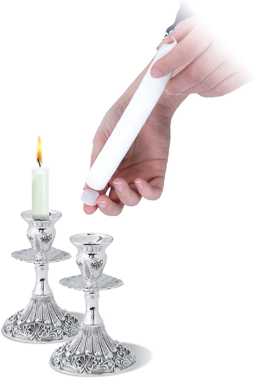 This $7 Adhesive Prevents Taper Candles From Tipping