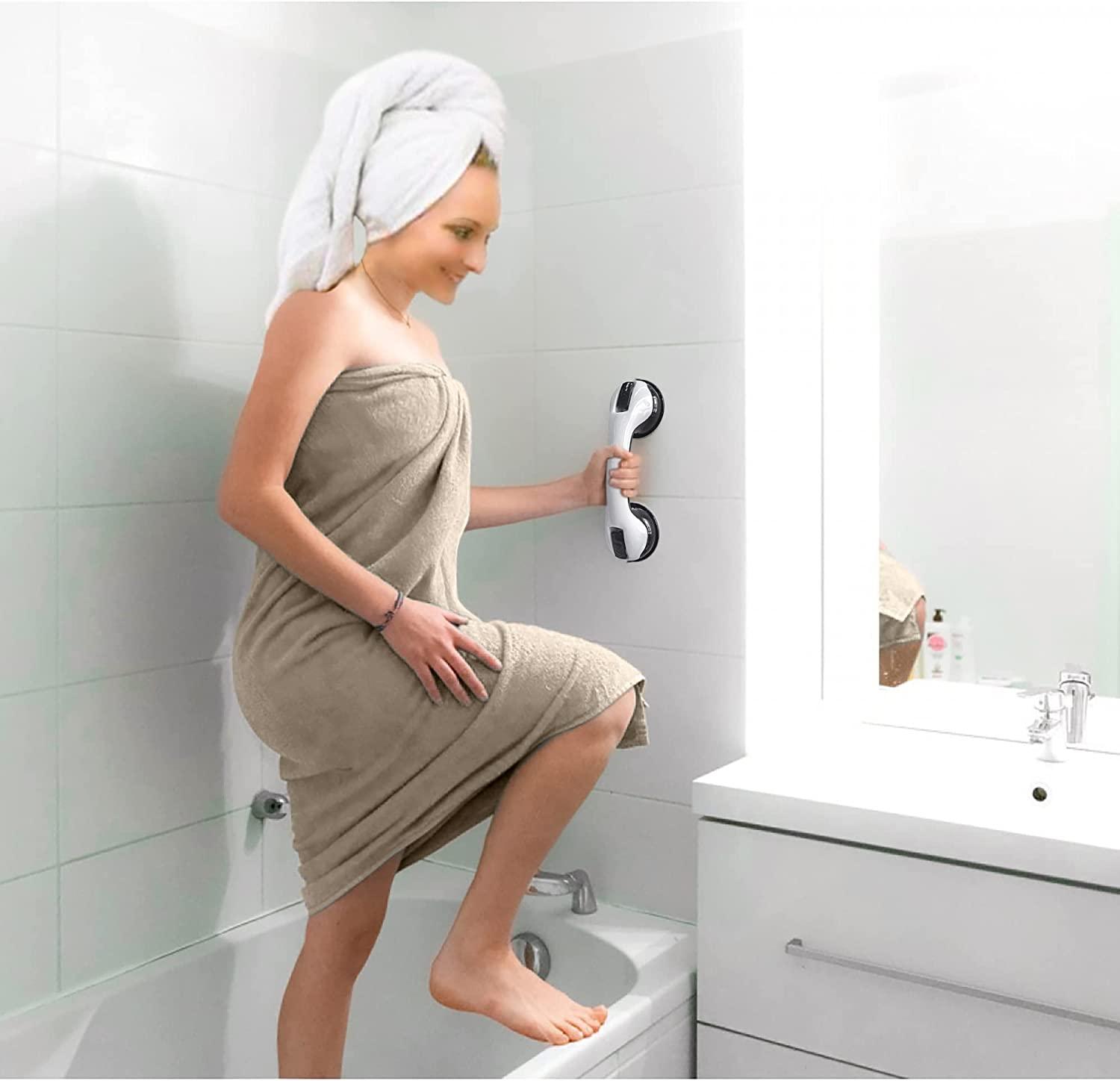 Showers Suction Grab Bar Bathroom Handles Handicap Elderly Kids