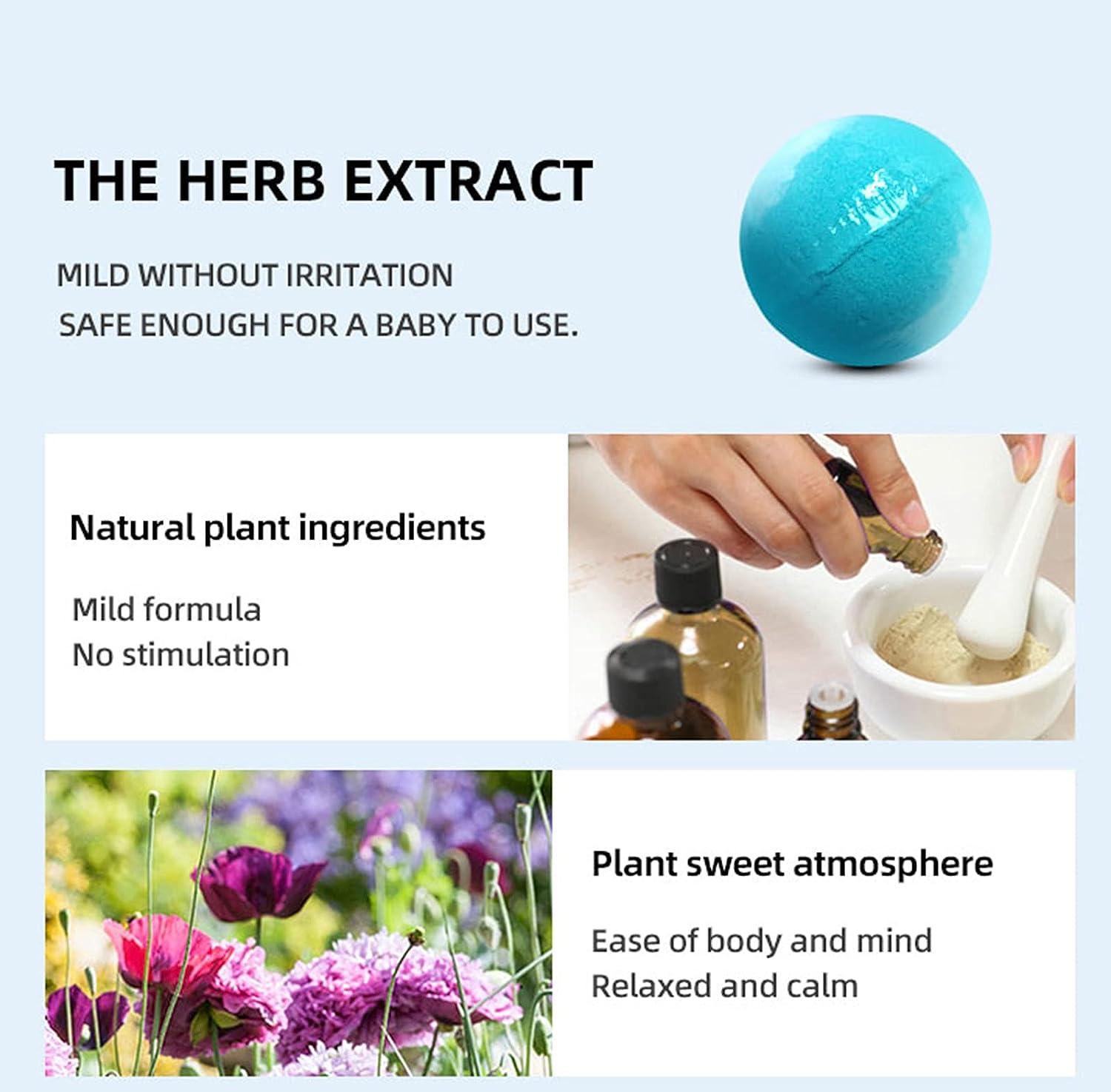 12Piece Bath Bomb and Bath Salt Set with Essential Oils for a Relaxing