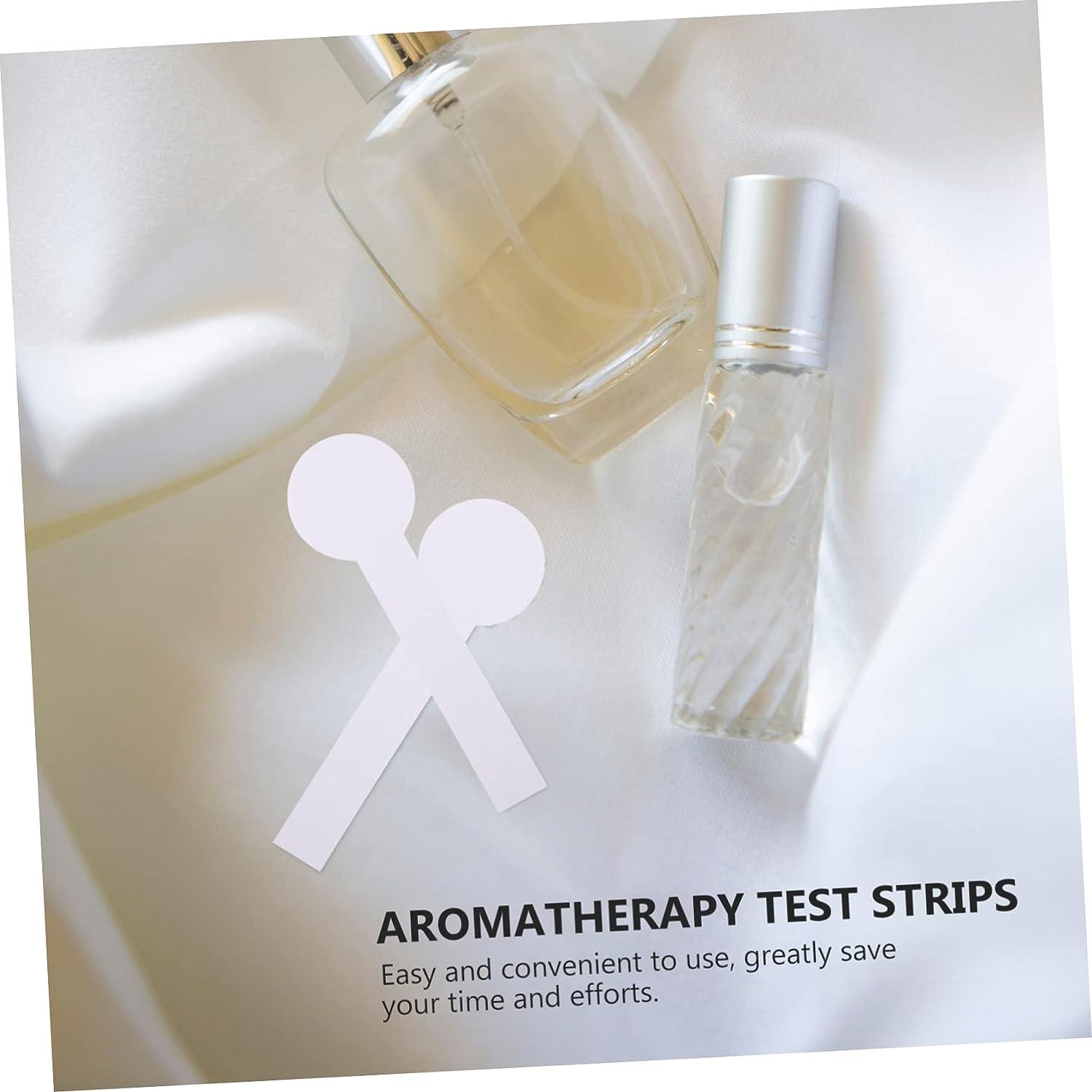 Hemoton Perfume Test Strips 100pcs Disposable Paper Test Strips Perfume