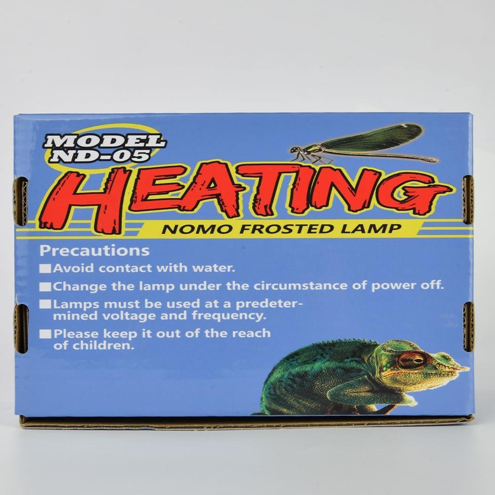 Adiwo Basking Spot Lamp 2 Pack 100W Reptile Heat Bulb Tortoise Heat