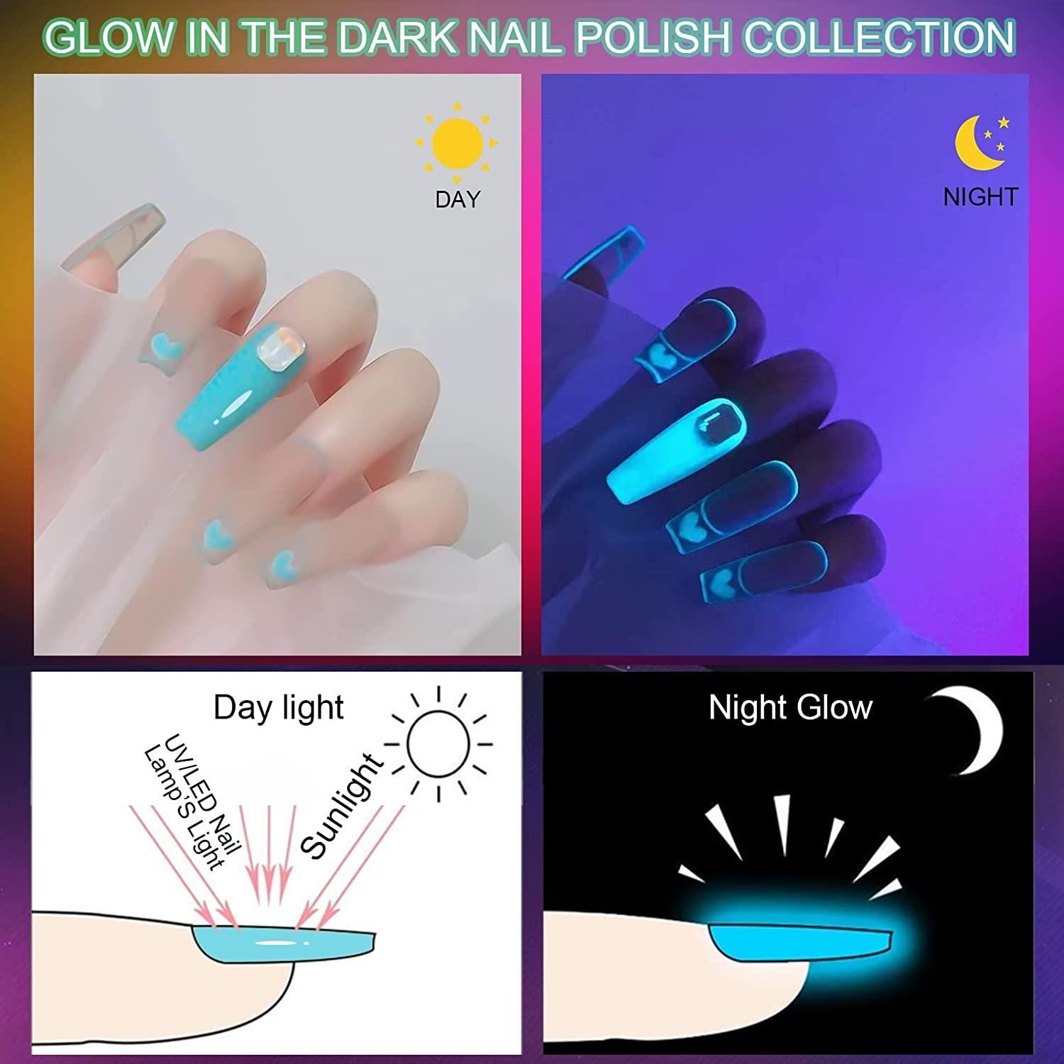 Buy Sinful Colors Professional Nail Polish Enamel GLOW IN THE DARK #1353  Online at Low Prices in India - Amazon.in