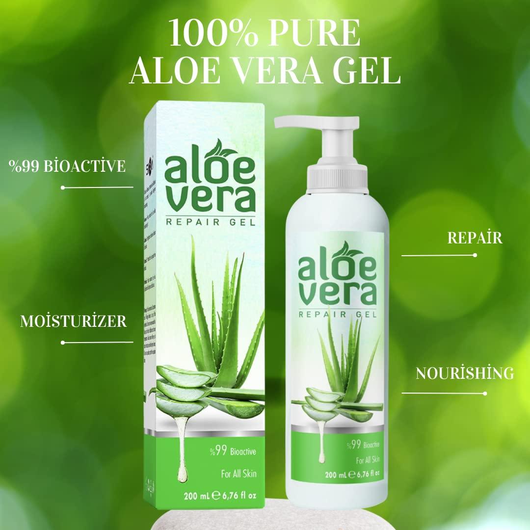 S NA Aloe Vera Gel - Natural Moisturizing Repair Gel for Face Skin & Hair |  Shop Internationally | Buy Now with Express International Delivery |  GoSupps.com