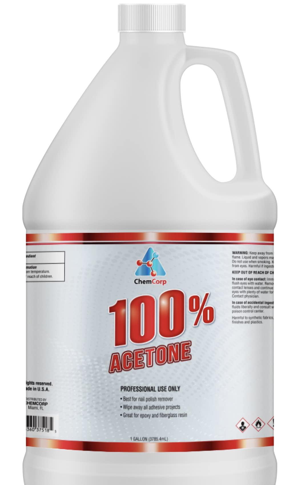 In Store Only] CnC Acetone 100% - 1 Gallon — C8 Nail Supply