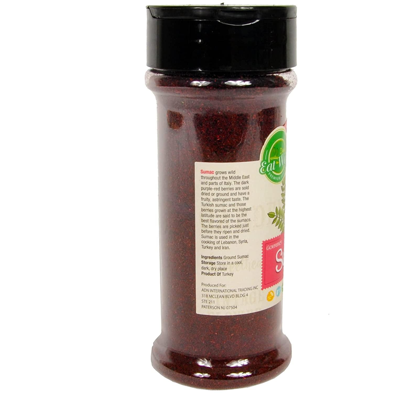 Eat Well Premium Food Sumac Spice Powder 4 oz 113 g, Ground Sumac