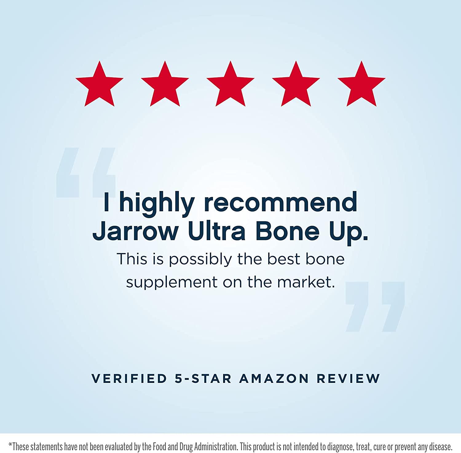 Jarrow Formulas Ultra BoneUp 240 Tablets for Bone Health Premium
