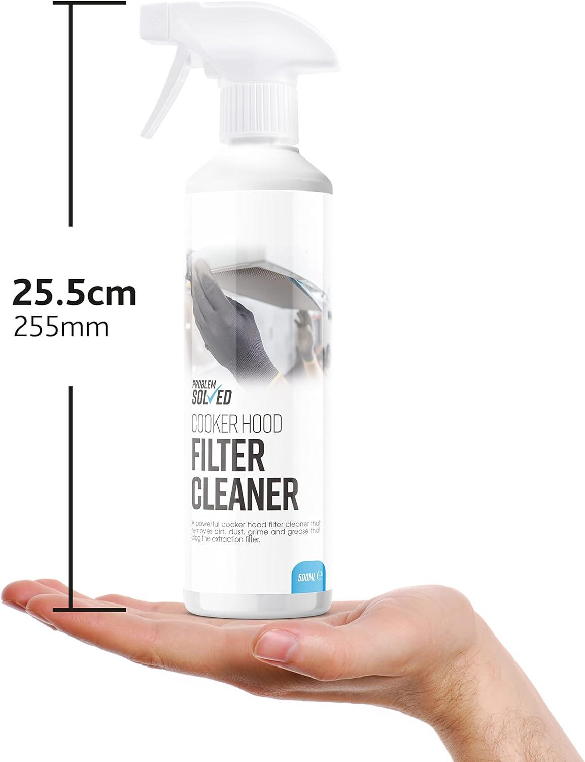 Problem Solved Cooker Hood Mesh Filter Cleaner & Degreaser Removes