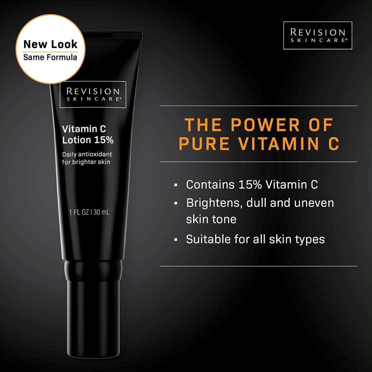 Revision Skincare Vitamin C Lotion 15% - 1 Fl OZ | Anti-Aging Serum ...