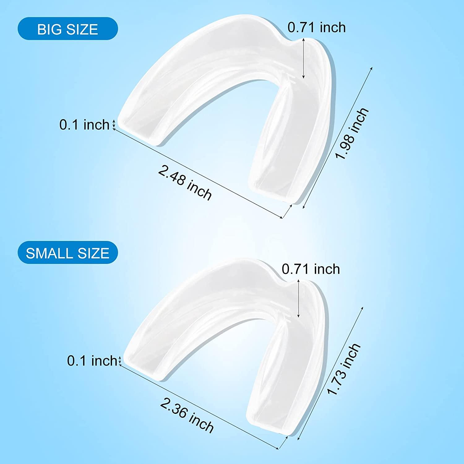 Mouth Guards, Moldable Mouth Guards for Clenching Teeth at Night, TMJ