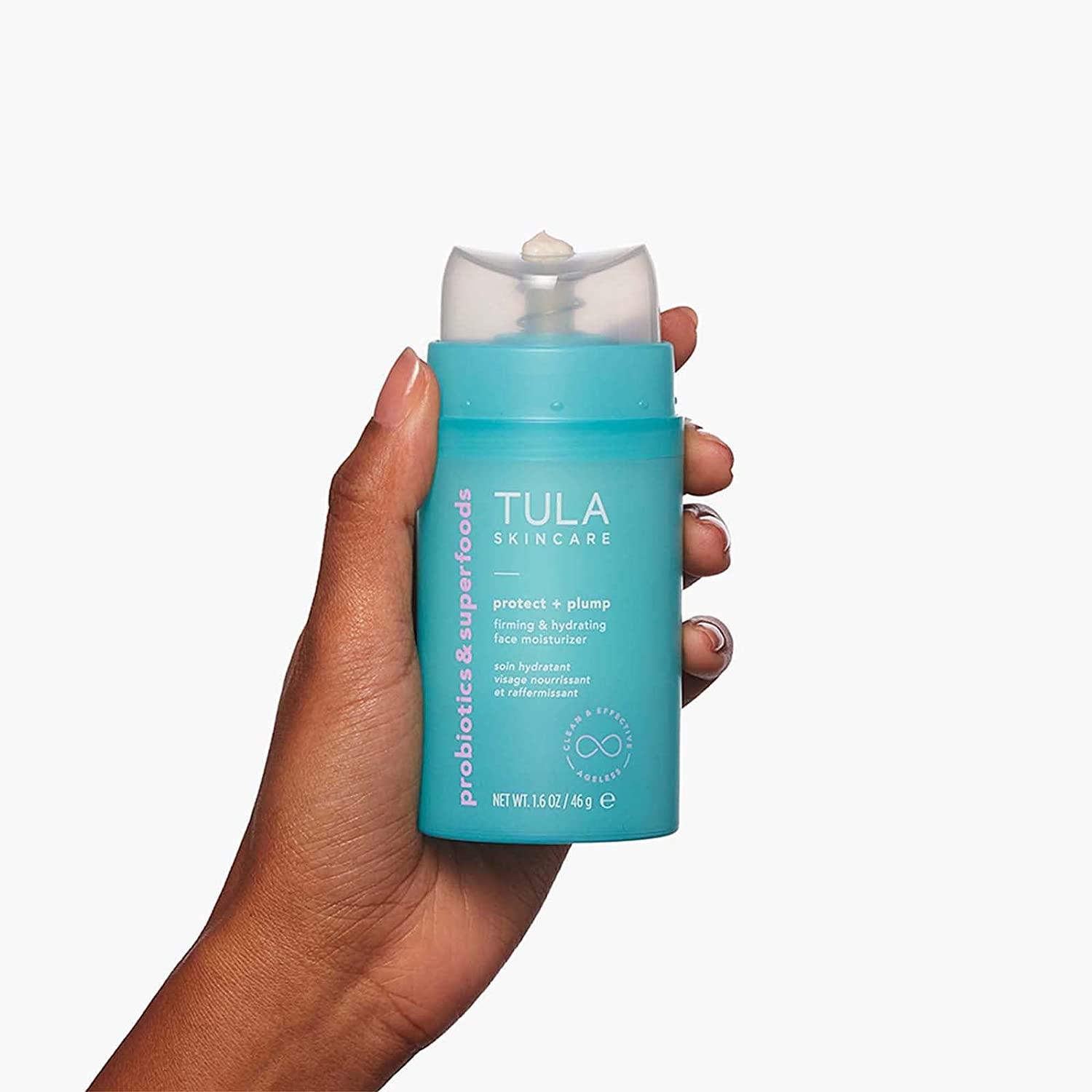 TULA Skin Care Protect + Plump Firming & Hydrating Face Moisturizer