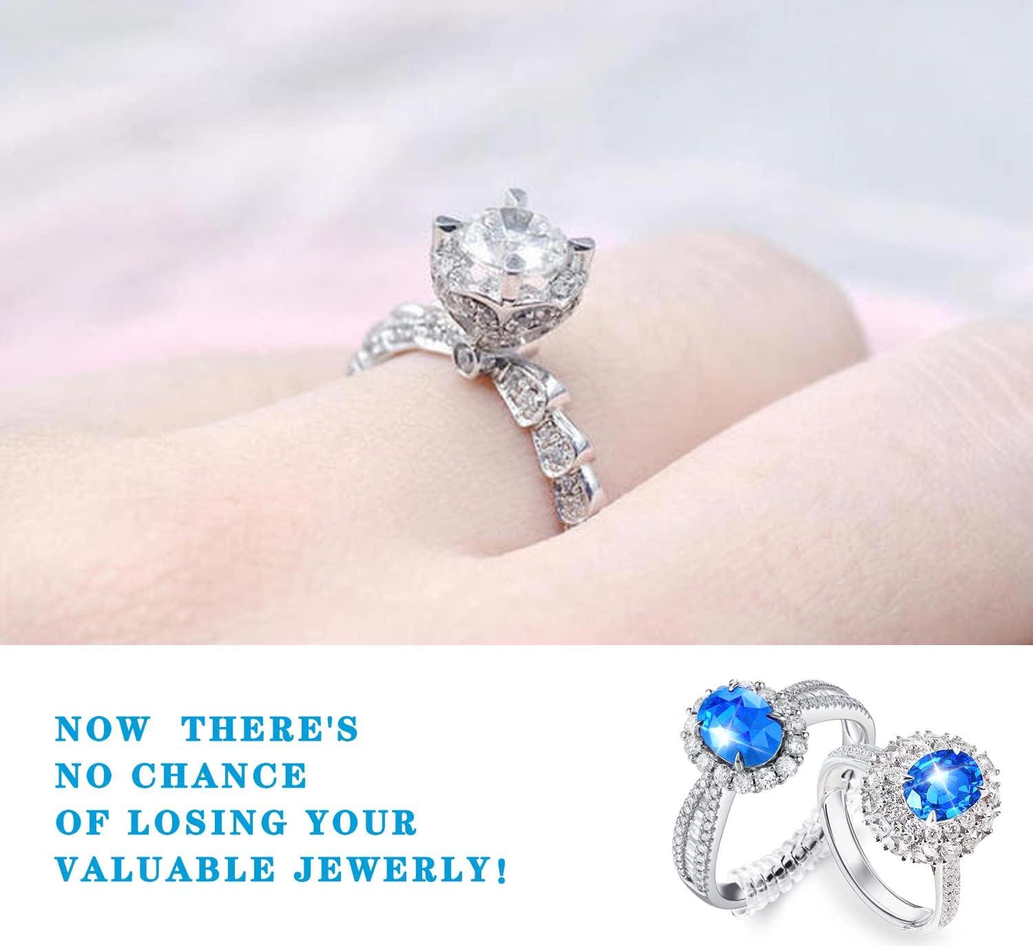 Engagement ring plastic new arrivals spacer