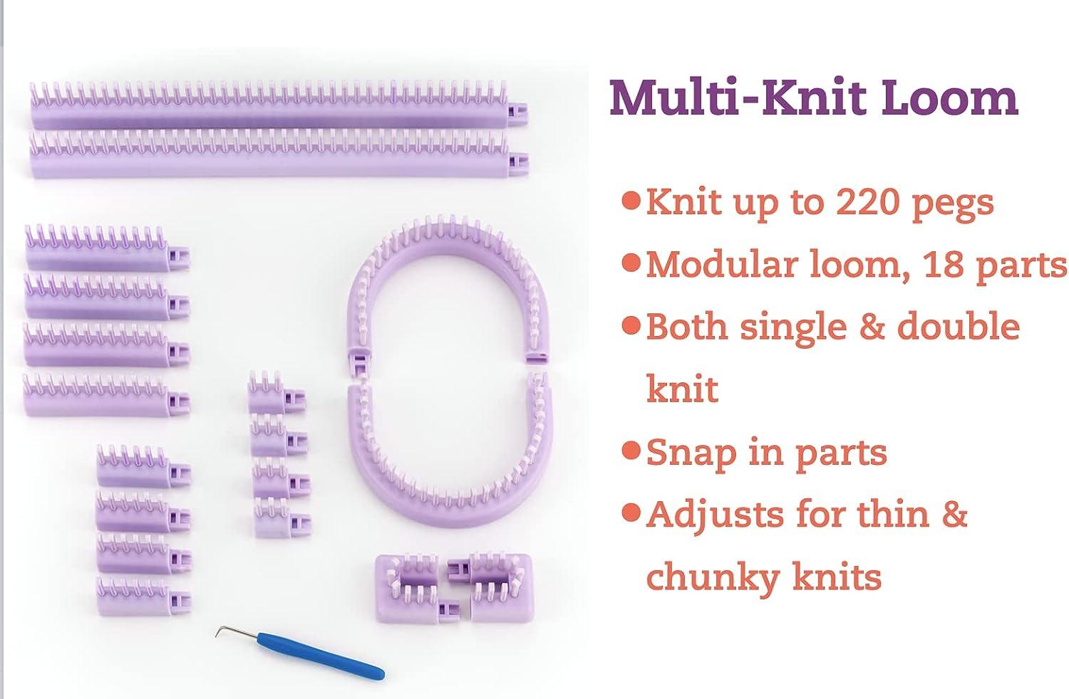 1/2 18 peg Small Baby Slipper Knitting Loom