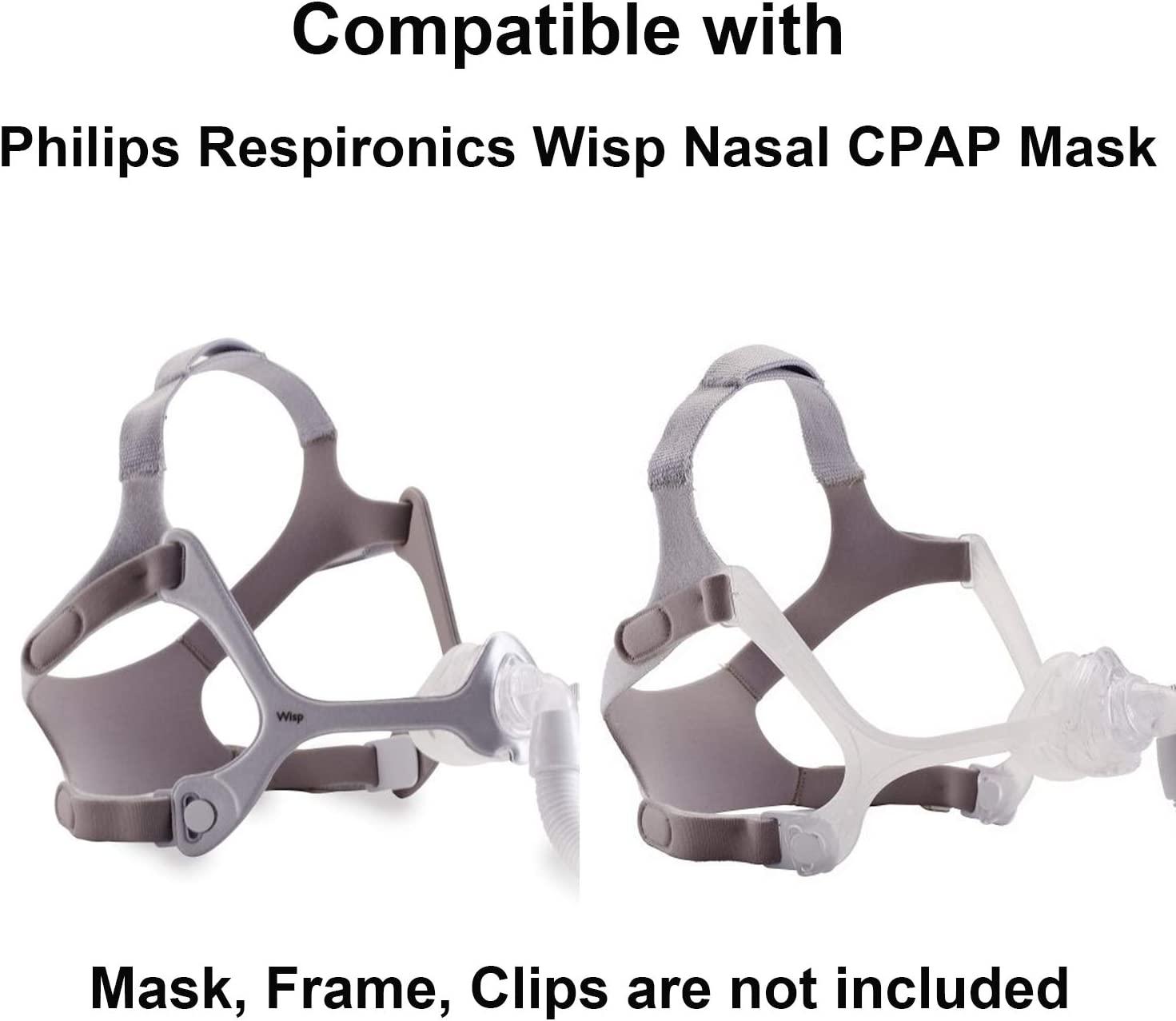 CPAP Headgear for Wisp Nasal Mask, Headgear Replacement for Philips