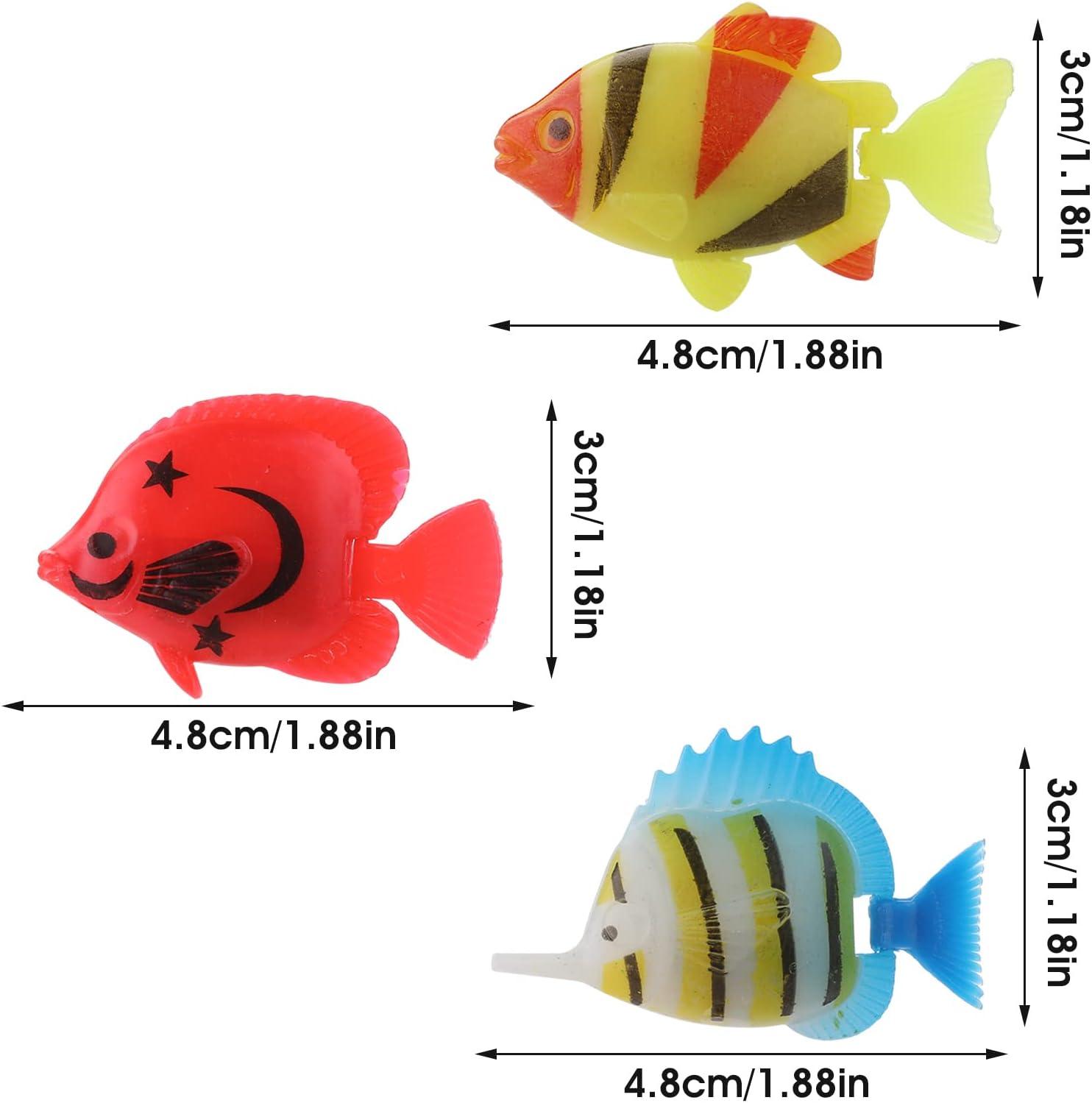 Shop Cobee 20-Piece Artificial Floating Fish for Aquarium | Realistic ...