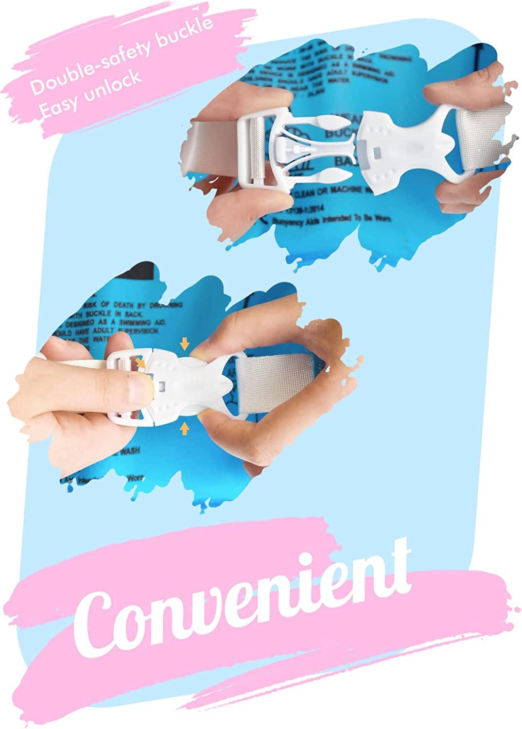 thumbnail image 2 of Dark Lightning Toddler Floaties, Swim Vest For Boys And Girls 2 of 13